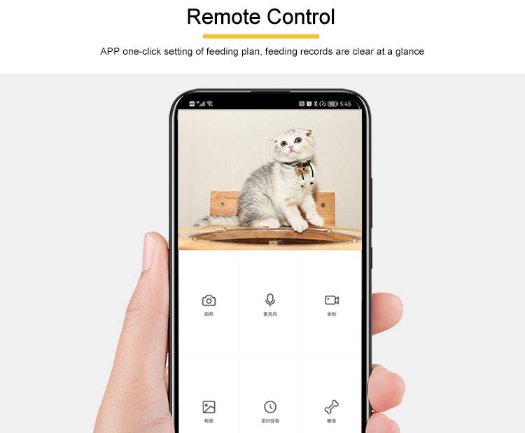 Alimentador Automático Inteligente para Mascotas con Cámara y Control por App - Imagen 3
