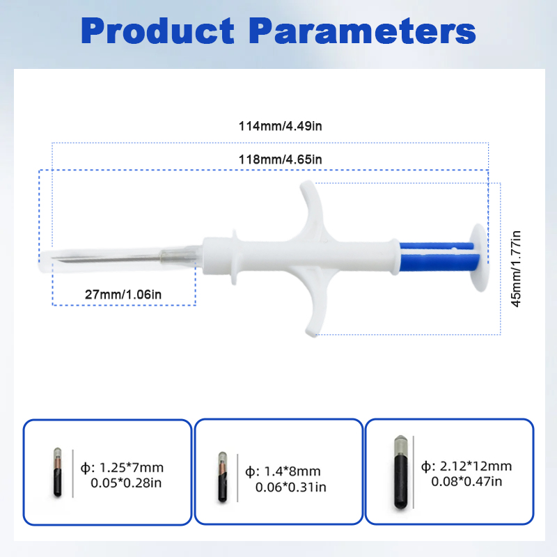 Microchip de Identificación Animal RFID FDX-B 134.2khz - Imagen 4